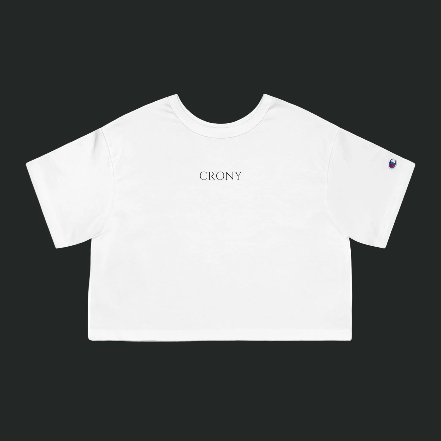 Crony x Champion - cropped tee